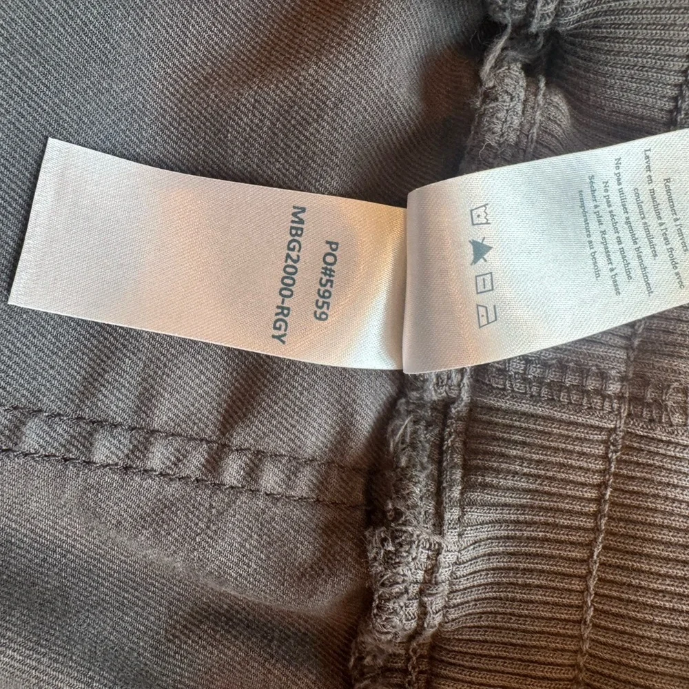 Faherty Mens Essential Drawstring Pants size XL, Dark Gray - Picture 4 of 6